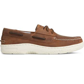 Sperry Billfish Plushwave Hnede - Panske Mokasíny